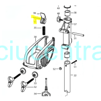 Minn Kota liežuvėlio metalinis kaištis 2060515 Minn Kota liežuvėlio metalinis kaištis 2060515