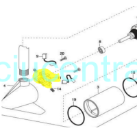 Minn Kota angliukų - šepetėlių laikiklis 3,25'' Minn Kota angliukų - šepetėlių laikiklis 3,25''