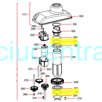 Minn Kota detalė - riebokšlis 2321720 Minn Kota detalė - riebokšlis 2321720