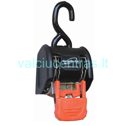 Transportavimo diržas CargoBuckle su savaiminio susisukimo mechanizmu