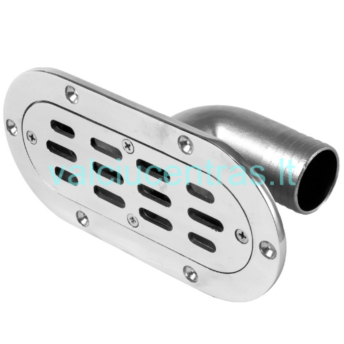 Ovali drenažo detalė Ovali drenažo detalė