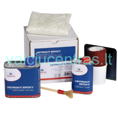 Epoxy resin repair kit