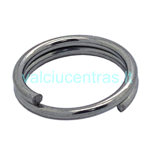 Nerūdijančio plieno fiksavimo žiedas