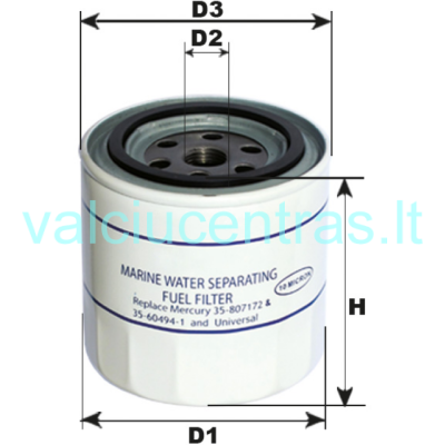 Fuel-water separator filter (element)