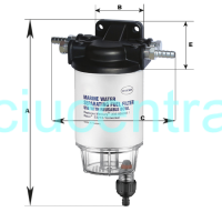 Universal fuel-water separator (full) Universal fuel-water separator (full)