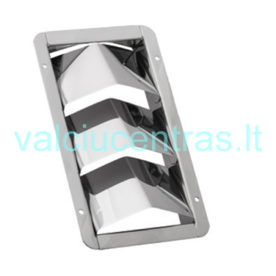 Ventiliacinės grotelės variklio skyriui 205x114 mm