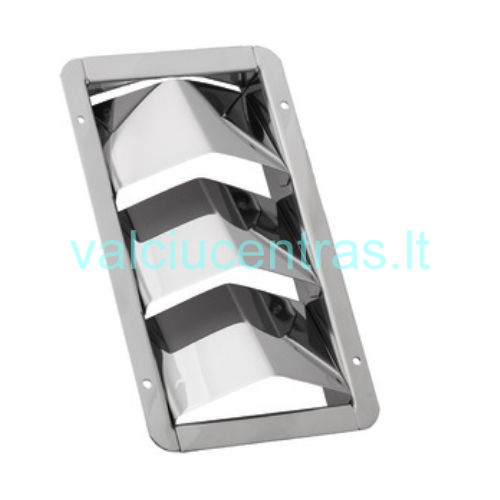 Ventiliacinės grotelės variklio skyriui 205x114 mm Ventiliacinės grotelės variklio skyriui 205x114 mm