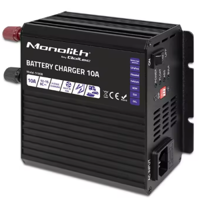 Qoltec Smart Monolith įkroviklis 12V, 10A