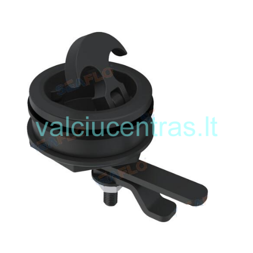 Įleidžiama plastikinė pakėlimo rankenėlė su užraktu Įleidžiama plastikinė pakėlimo rankenėlė su užraktu