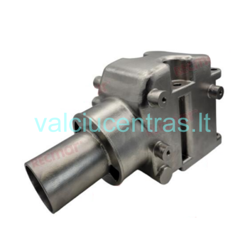 Nerūdijančio plieno išmetimo kolektoriaus alkūnė Mercruiser V6/V8 varikliams