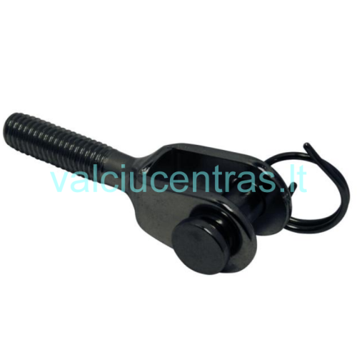 Įsukama n. plieno kilpa juodos sp.