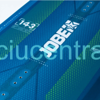 Jobe Breach Wakeboard vandenlentė su Nitro apkaustais Jobe Breach Wakeboard vandenlentė su Nitro apkaustais