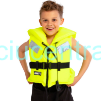 100N Komfortiška gelbėjimosi liemenė – geltona