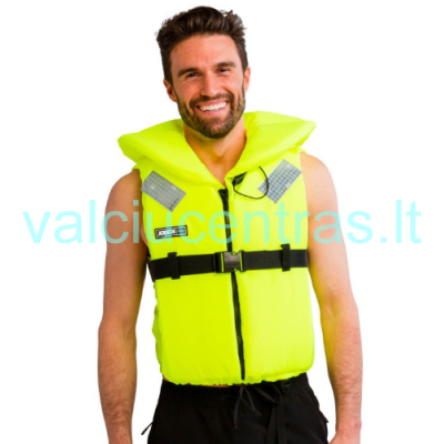 100N Komfortiška gelbėjimosi liemenė – geltona
