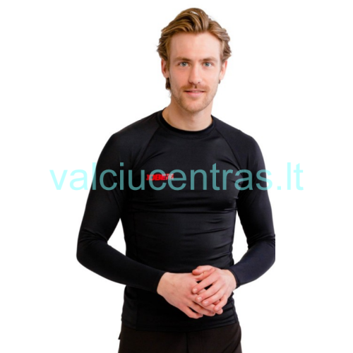 Jobe Rash Guard marškinėliai vyrams juodos sp. Jobe Rash Guard marškinėliai vyrams juodos sp.