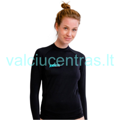Jobe Rash Guard marškinėliai moterims juodos sp.