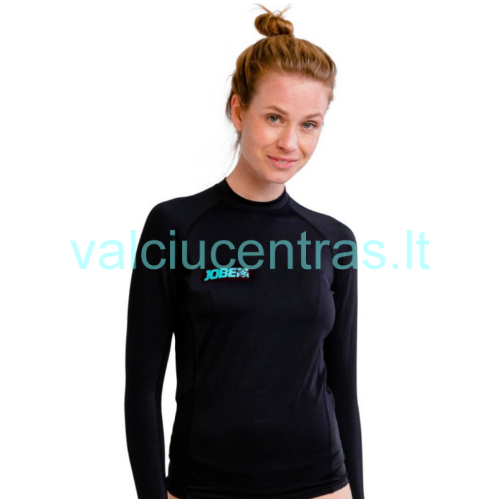 Jobe Rash Guard marškinėliai moterims juodos sp.
