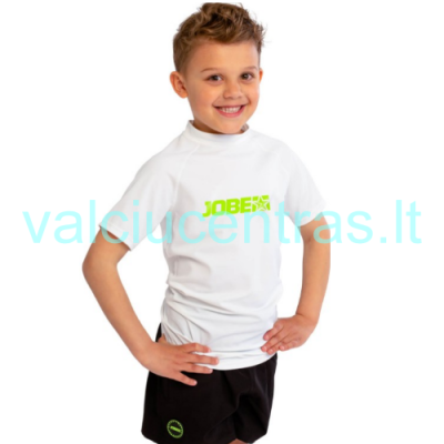 Jobe Rash Guard marškinėliai vaikams baltos sp.