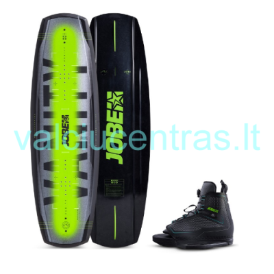 Jobe Vanity Wakeboard vandenlentės komplektas su Maze apkaustais