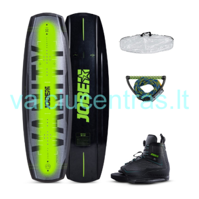 Jobe Vanity Wakeboard 131 vandenlentės komplektas su Maze apkaustais