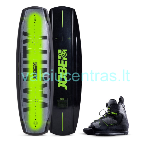 Jobe Vanity Wakeboard vandenlentė su Unit apkaustais Jobe Vanity Wakeboard vandenlentė su Unit apkaustais