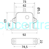 Automatinis jungiklis triumpo pompoms Automatinis jungiklis triumpo pompoms