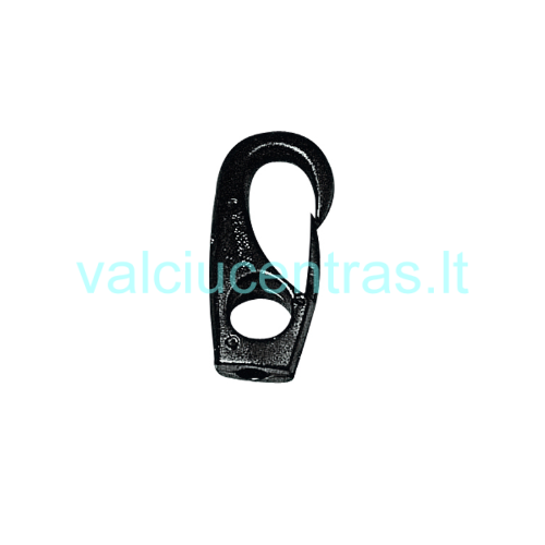 Plastikinis virvės kabliukas Ø12x58mm Plastikinis virvės kabliukas Ø12x58mm