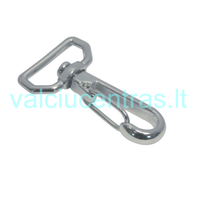 N, Plieno pasukamas karabinas su kilpa