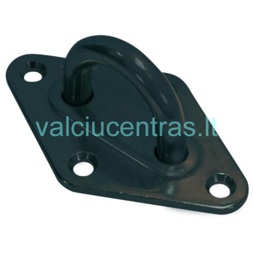 Stainless steel loop 80x50mm