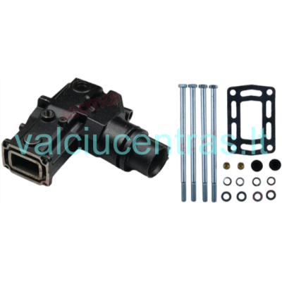 Exhaust manifold elbow for Volvo Penta engines