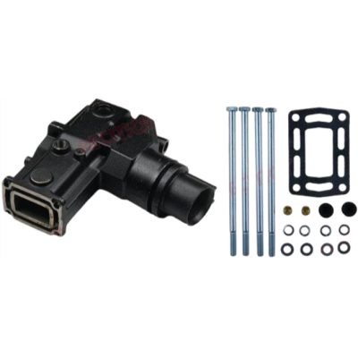 Išmetimo kolektoriaus alkūnė Volvo Penta varikliams Išmetimo kolektoriaus alkūnė Volvo Penta varikliams