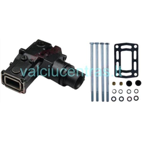 Išmetimo kolektoriaus alkūnė Volvo Penta varikliams