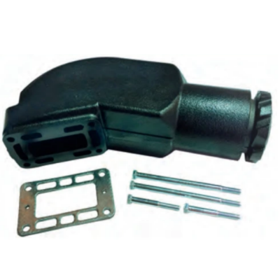 Išmetimo kolektoriaus alkūnė Volvo Penta V8 varikliams Išmetimo kolektoriaus alkūnė Volvo Penta V8 varikliams