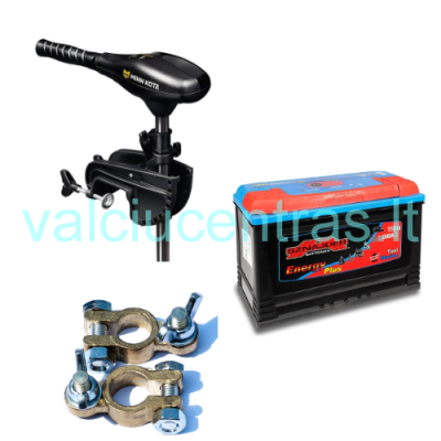 SPECIALUS PASIŪLYMAS Minn Kota Endura C2 50 LBS + Sznajder 110Ah