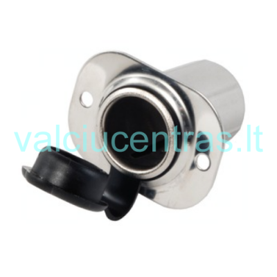 Stainless steel 12V socket