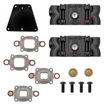 Išmetimo sistemos paaukštinimo komplektas Mercruiser V6/V8 varikliams Išmetimo sistemos paaukštinimo komplektas Mercruiser V6/V8 varikliams