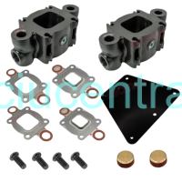 Išmetimo sistemos komplektas Mercruiser V6/V8 varikliams Išmetimo sistemos komplektas Mercruiser V6/V8 varikliams