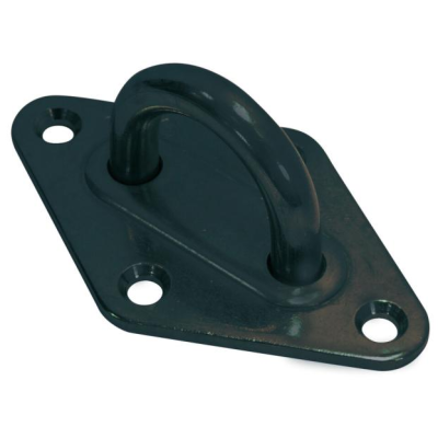 Kilpa iš nerūdijančio plieno juodos sp. 60x36mm