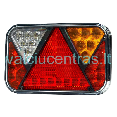 Priekabos galinių LED žibintų komplektas 12V 5 PIN