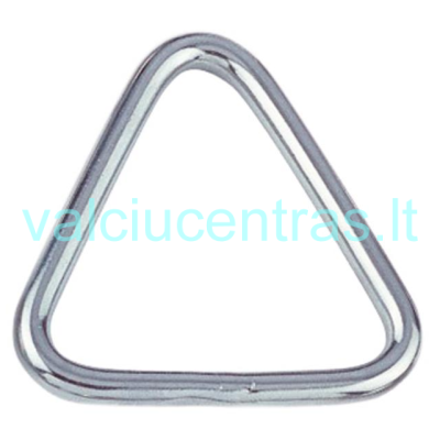 Stainless steel triangular ring A2 8x45mm