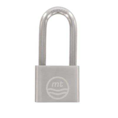 N. Plieno spyna su užraktu 50mm su prailgintu lankeliu