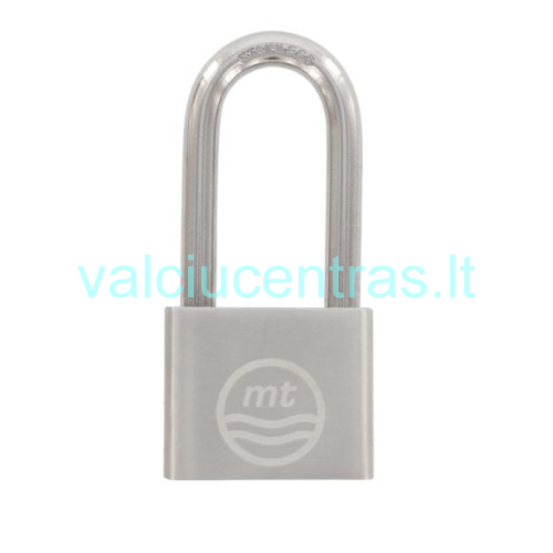 N. Plieno spyna su užraktu 50mm su prailgintu lankeliu