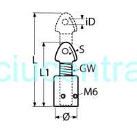 N. Plieno vamzdžio prailginimo jungtis 22mm vamzdžiui