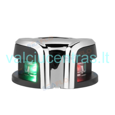 N. plieno LED dvispalvė navigacinė šviesa 