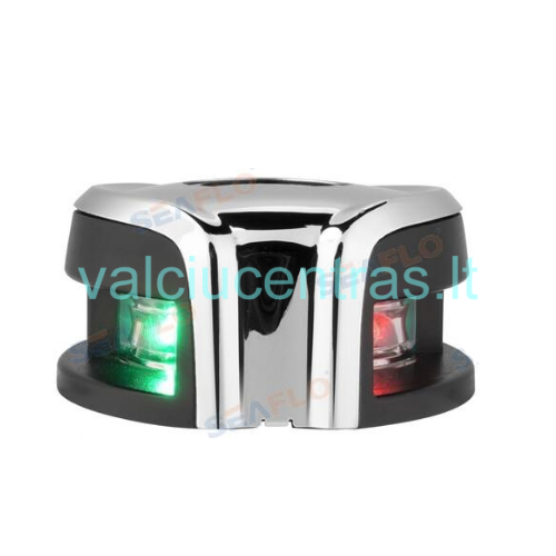 N. plieno LED dvispalvė navigacinė šviesa  N. plieno LED dvispalvė navigacinė šviesa