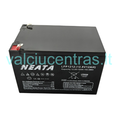 NEATA 12Ah 12.8V LITHIUM battery
