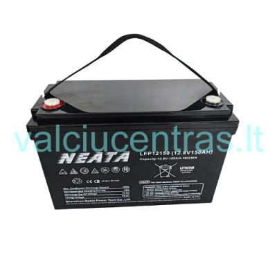 NEATA 150Ah 12.8V LITHIUM akumuliatorius su Bluetooth funkcija