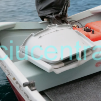 Plastikinė sėdynė su paminkštinimu mėlyna/balta