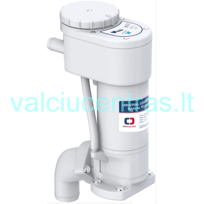 Toilet conversion kit from manual to electric