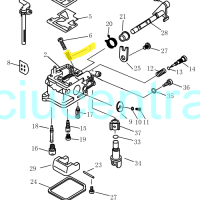 Karbiuratoriaus spyruoklė Parsun F2.6 Karbiuratoriaus spyruoklė Parsun F2.6